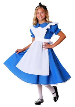 Deluxe Girl's Alice Costume Dress | Storybook Costumes