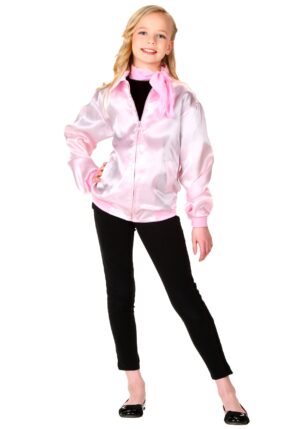 Grease Pink Ladies Girl's Costume Jacket | Grease Costumes