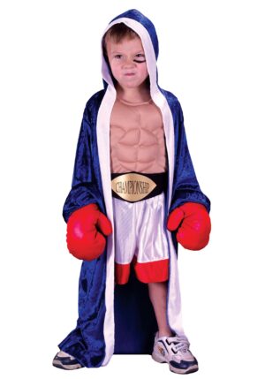 Child Lil' Champ Boxer Costume | Boxing Costumes