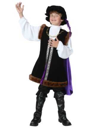 Boy's Noble Man Costume | Kid's Historical Costumes