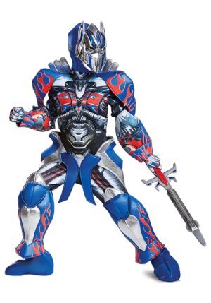 Prestige Transformers Kid's Optimus Prime Costume | Transformers Costumes