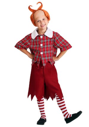 Red Munchkin Kid's Costume | Storybook Costumes