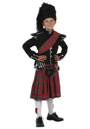 Plaid Scottish Boy's Costume | International Costumes