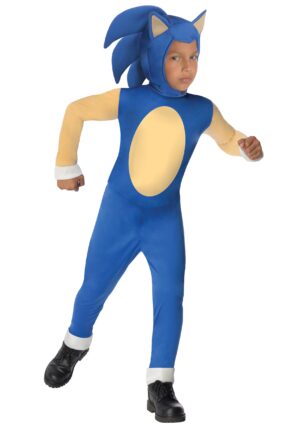 Kid's Sonic Costume | Video Game Costumes