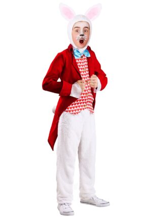 Dignified White Rabbit Costume for Kids | White Rabbit Costumes