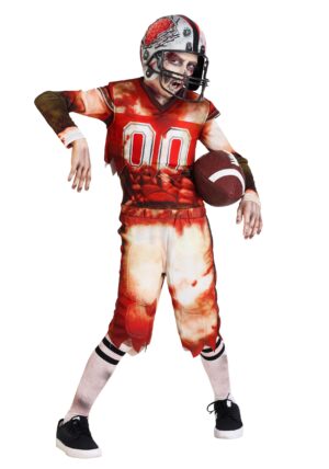 Zombie Football Player Kid's Costume