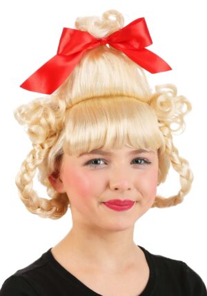 How the Grinch Stole Christmas Cindy Lou Who Dr. Seuss Wig | Dr. Seuss Costume Accessories