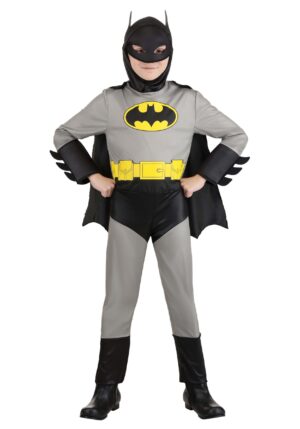 Kid's Grey Batman Costume
