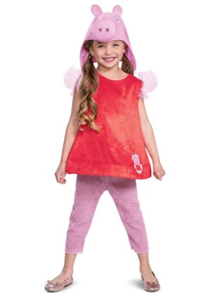 Child Pink Peppa Pig Costume | Peppa Pig Costumes