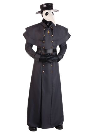 Dark Plague Doctor Adult Costume | Scary Adult Costumes