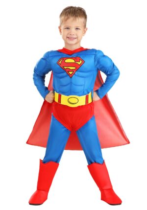 Deluxe Toddler DC Superman Costume