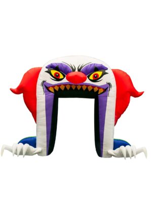 9.5FT Evil Clown Archway Inflatable Decoration | Archway Decorations