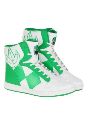 Adult Power Rangers Costume Inspired Green Sneakers | Power Rangers Accessories