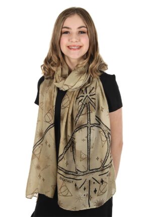 Deathly Hallows | Lightweight Scarf | Harry Potter Gifts