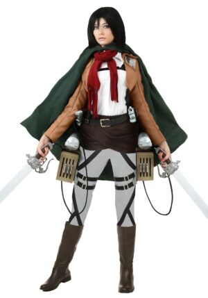 Deluxe Attack on Titan Mikasa Costume | Women's Cosplay Costume