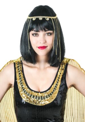 Deluxe Short Cleopatra Women's Wig | Historical Accessories