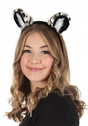 Snow Leopard Deluxe Ears Headband Costume