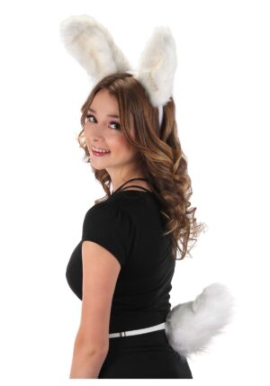 Deluxe White Bunny Costume Tail