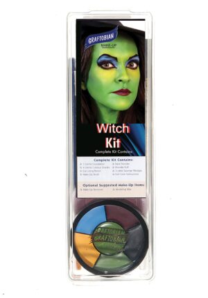Graftobian Deluxe Witch Makeup Costume Kit | Witch Accessories