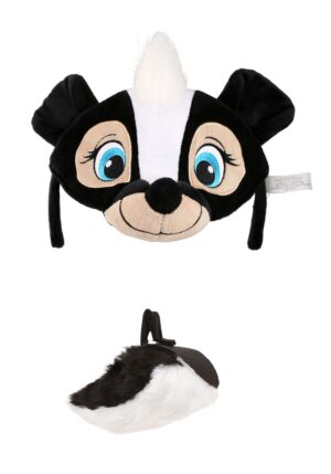 Disney Bambi Flower Plush Headband and Tail Skunk Costume Kit