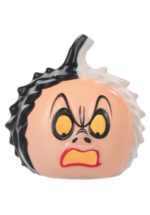 3-Inch Disney Light Up Cruella Pumpkin Decoration | Disney Decorations