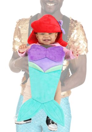 Disney Little Mermaid Baby Carrier Cover Ariel Costume | Baby Costumes