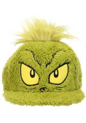 Dr. Seuss Grinch Fuzzy Cap | Grinch Accessories
