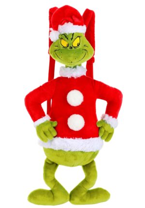 Dr. Seuss Santa Grinch Plush Backpack | Grinch Accessories