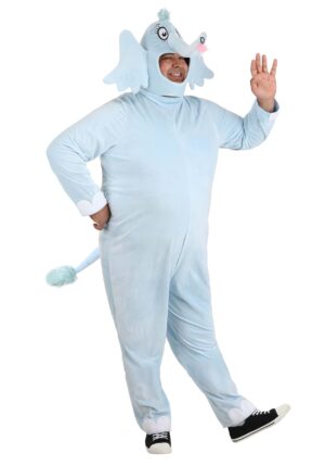 Plus Size Adult Dr. Seuss Horton Costume | Plus Size Costumes