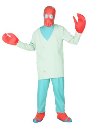 Futurama Men's Dr. Zoidberg Costume | TV Show Costumes