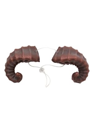 Viking Dragon Horns Brown
