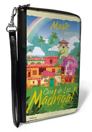 Women's Encanto Magic Awaits You Casa de las Madrigal Zip Around Wallet | Disney Accessories