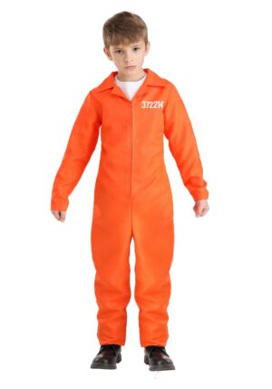 Kid's Prison Jumpsuit | Prisoner Costumes