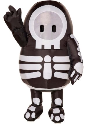 Child Inflatable Fall Guys Skeleton Costume | Video Game Costumes