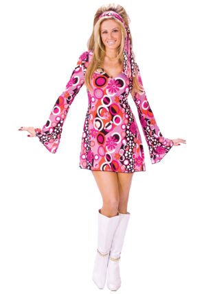Feelin Groovy Disco Women's Costume Dress | Disco Costumes