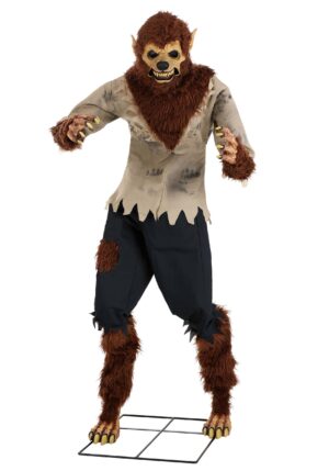 6 Foot Feral Werewolf Animatronic Decoration | Seasonal Visions International