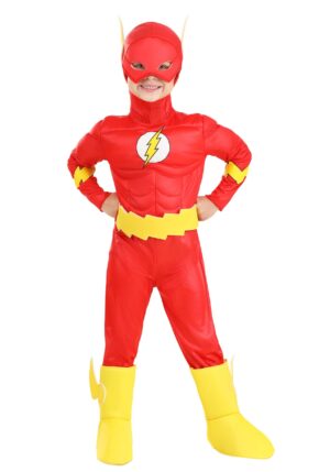 Boy's Deluxe Flash DC Toddler Costume | Superhero Costumes