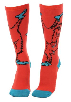 Adult Fox in Socks Knee High Costume Socks | Dr. Seuss Accessories