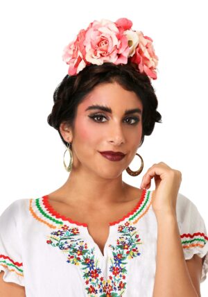 Frida Kahlo Flower Costume Adult Headband | Costume Accessories