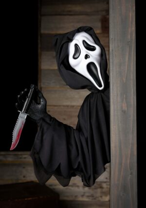 20-Inch Ghost Face Stalker Decoration Prop | Movie Decorations