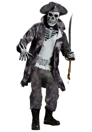 Ghost Pirate Costume | Ghost Halloween Costume For Adults