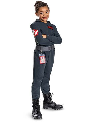 Ghostbusters Frozen Empire Child Grey Engineer Costume | Ghostbusters Costumes