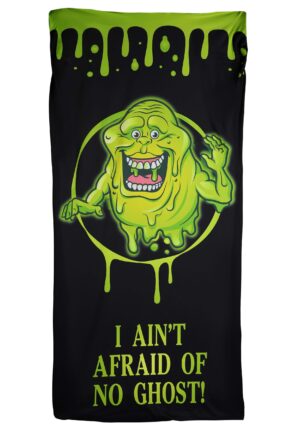 6.4FT Ghostbusters Door Curtain "I Ain't Afraid of No Ghosts" Decoration | Ghostbusters Decorations