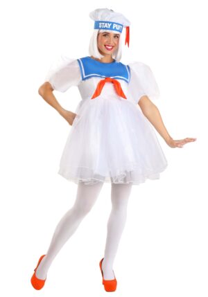 Ghostbusters Stay Puft Women's Costume Dress | Ghostbusters Costumes