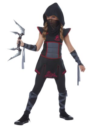 Black Ninja Girl's Costume | Ninja Costumes