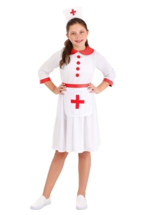 Nurse Uniform Girl's Costume | Kid's Nurse Costumes