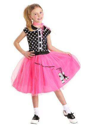 Kid's Retro 50s Sock Hop Costume | 50's Costumes