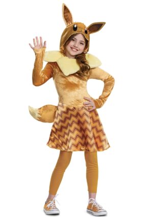 Child Deluxe PokÃ©mon Eevee Costume | Kid's Pokemon Costumes