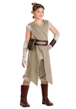 Girl's Star Wars Deluxe Rey Costume | Star Wars Costumes