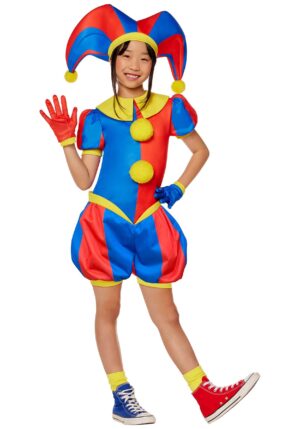 Digital Circus Pomni Girl's Costume | TV Show Costumes